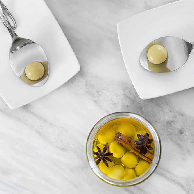 Caviaroli Drops - Spherical Olives Regular Spicy