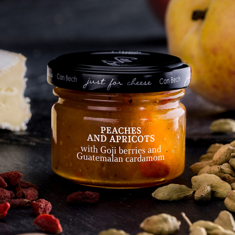 Can Bech Mini Just for Cheese - Peach, Apricot with Goji Berries Sauce
